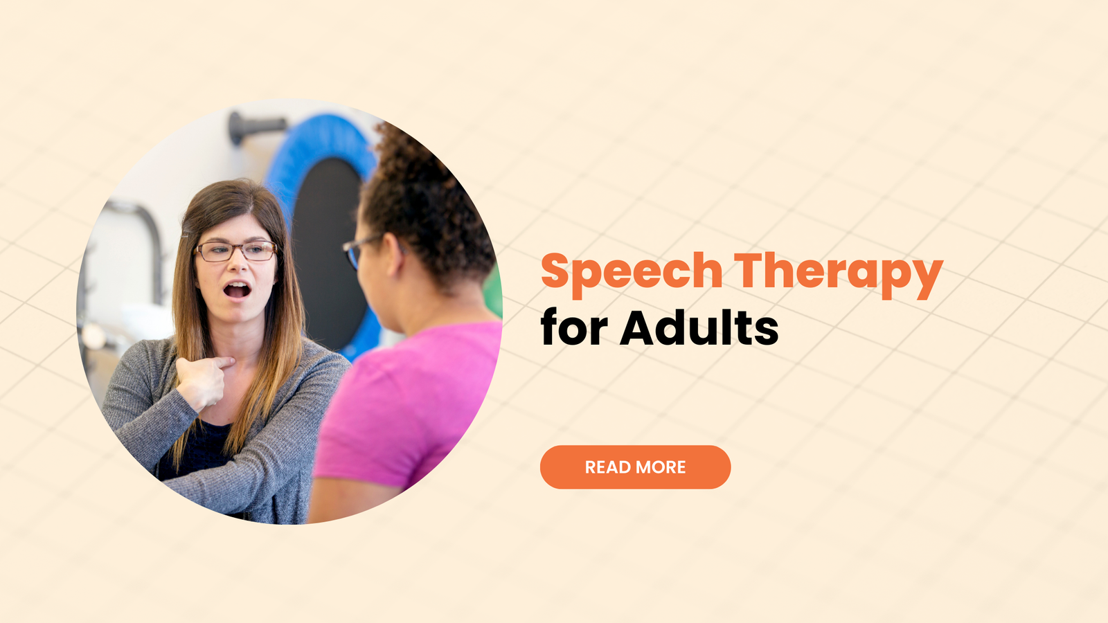 Speech Therapy for Adults